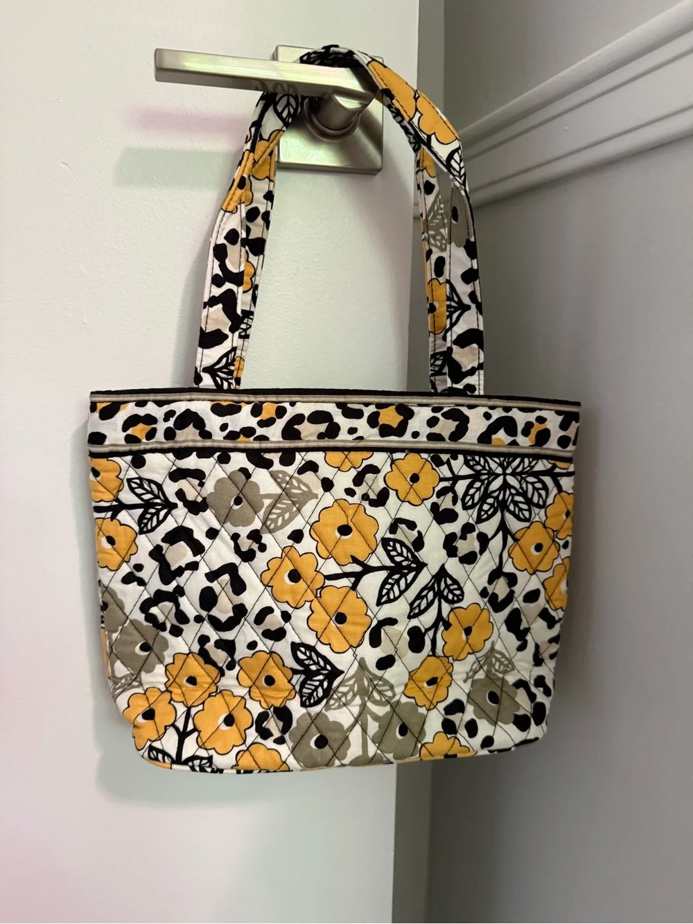 Vera Bradley Go Wild Mini tote with front pocket